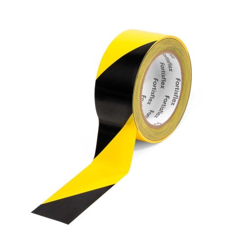 Лента клейкая разметочная Fortisflex ЛКР-50 (33 м) картинка